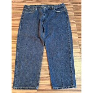 Levi's 550 Men's Jeans Denim Relaxed Fit Blue Size 46x29